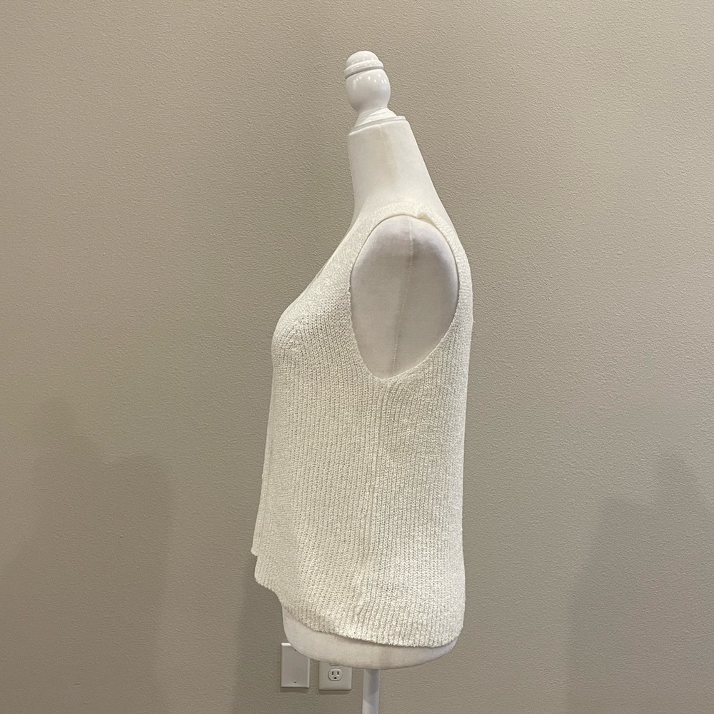Thread & Supply Georgia sweater tank in white - Picture 6 of 10